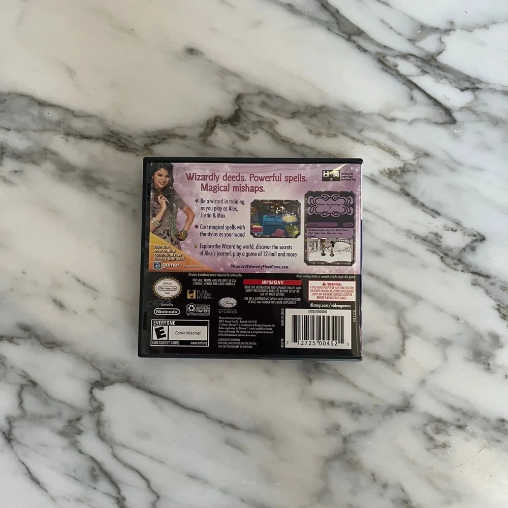 Nintendo DS Wizards of Waverly Place Game